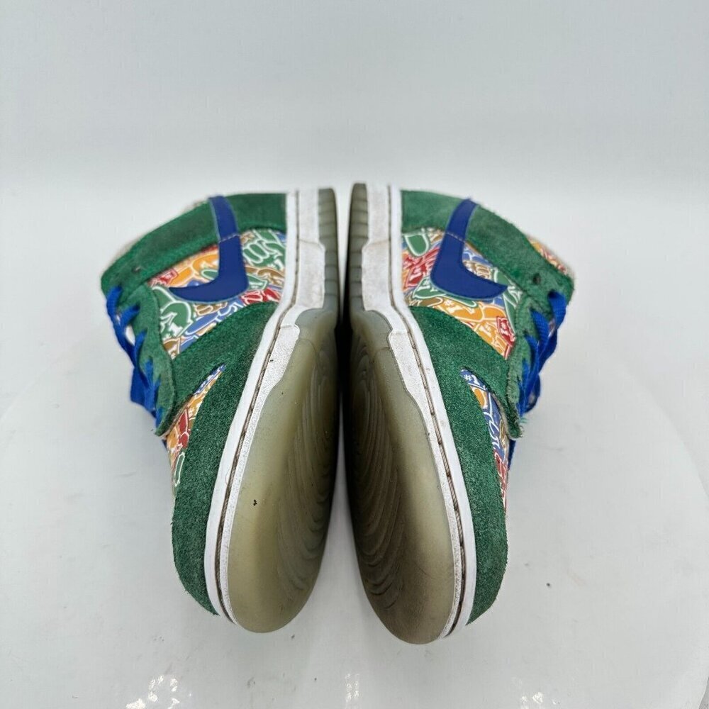 Nike Dunk Low Foam Youth Size 4.5Y Women 6 DZ5299-300 Finger Stadium Green Shoes - Picture 9 of 13